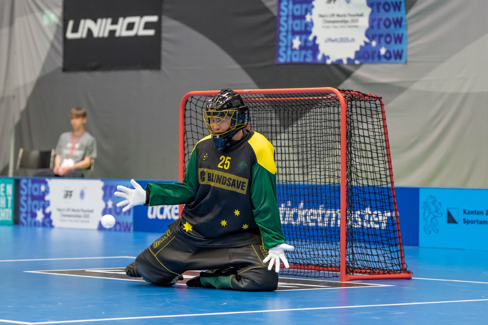 Ryan Prentice goalkeeper training